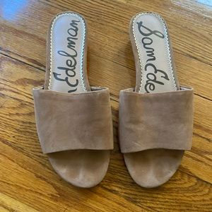 Beautiful suede Sam Edelman sandals